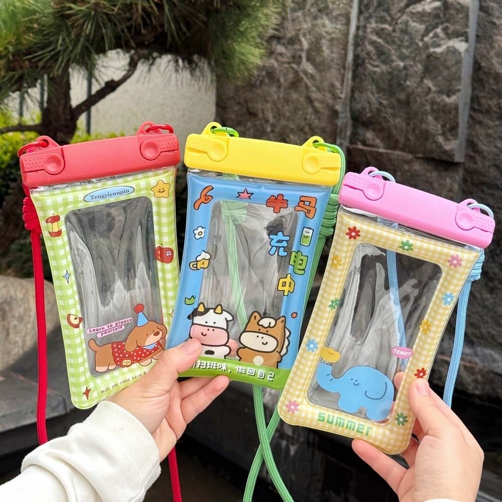 Waterproof Phone Bag - Schultertasche mit Verstellbarem Gurt Wasserdichte Handytasche