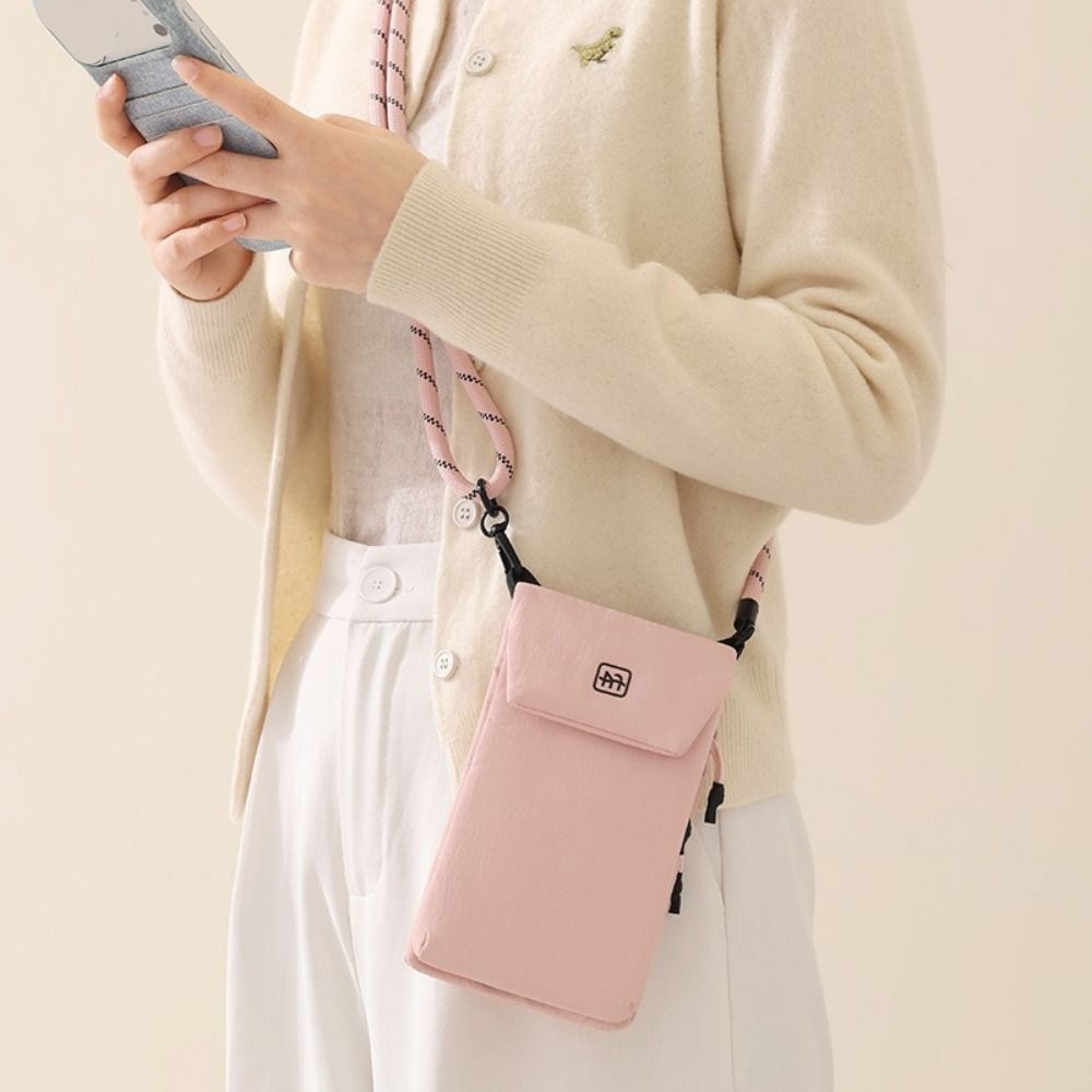 Waterproof Phone Bag - Modische Nylon-Handytasche Leichte Vertikale Aufbewahrungstasche mit