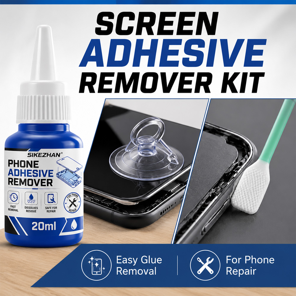 Phone Repair Kit - Professionelles Set zum Entfernen von Handy-Bildschirmklebstoffen,