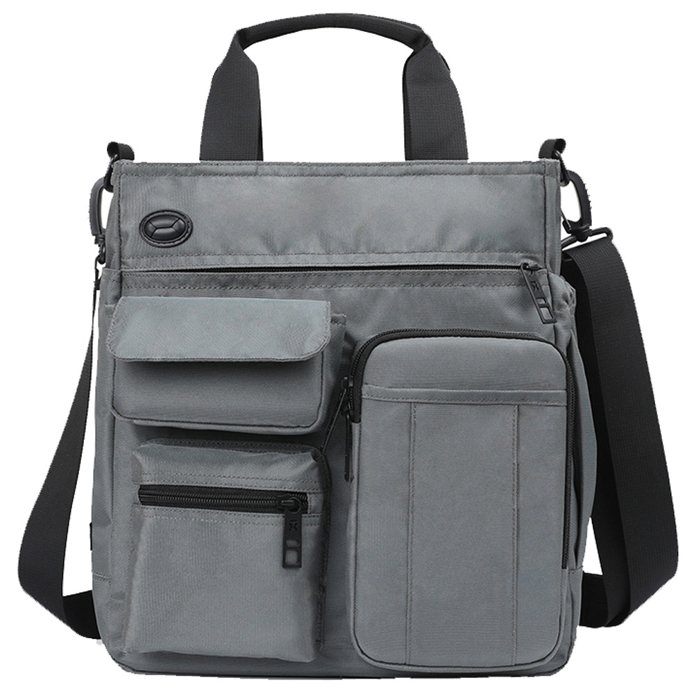 Phone Accessories Business - Herren Messenger Umhängetasche mit Kopfhörer Loch