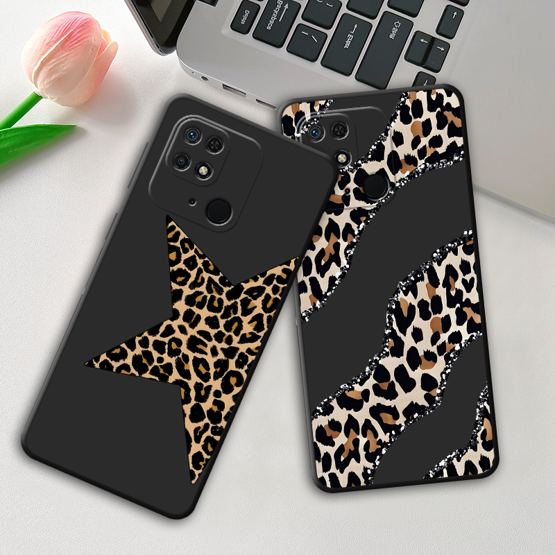 Xiaomi Phone Accessories - Leopardenmuster Sternkunst Hülle für Xiaomi Poco