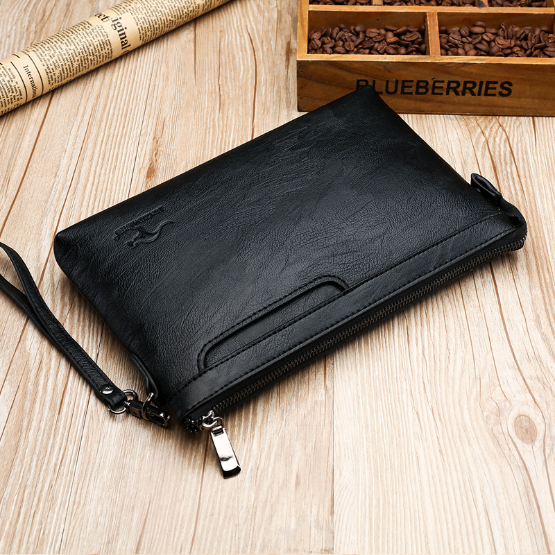 Phone Accessories Business - Markendesign Herren-Umschlagtasche Premium PU-Leder Business Casual