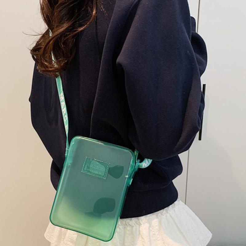 Waterproof Phone Bag - NewFashionable PVC Messenger Bag Transparente Umhängetasche