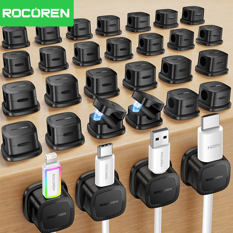 ROCOREN 30 Stück Magnetische K – Cable Organizer Magnetic Bewertung und Preis