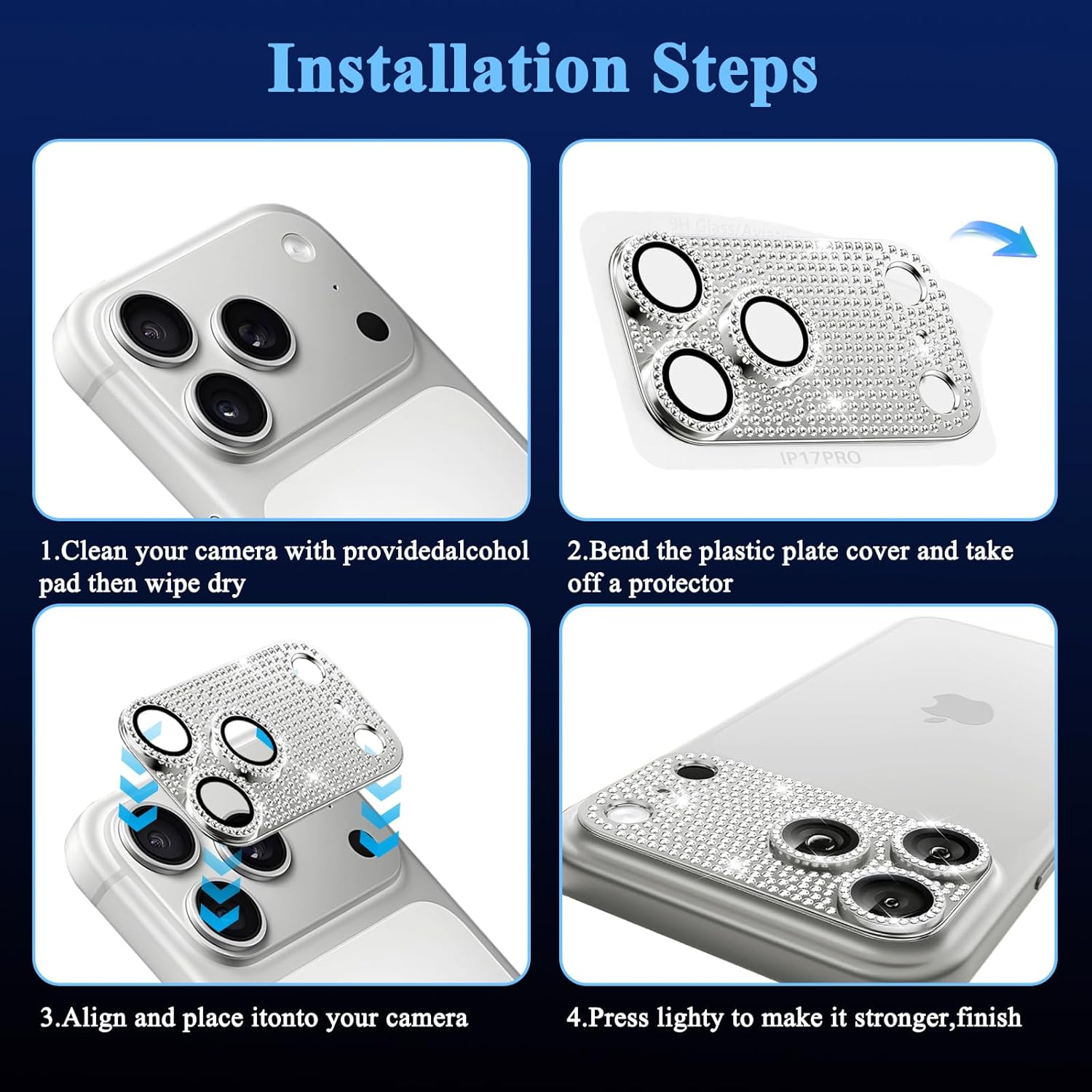 Glitzer-Diamant-Kameraobjektiv – Phone Accessories Business Bewertung und Preis