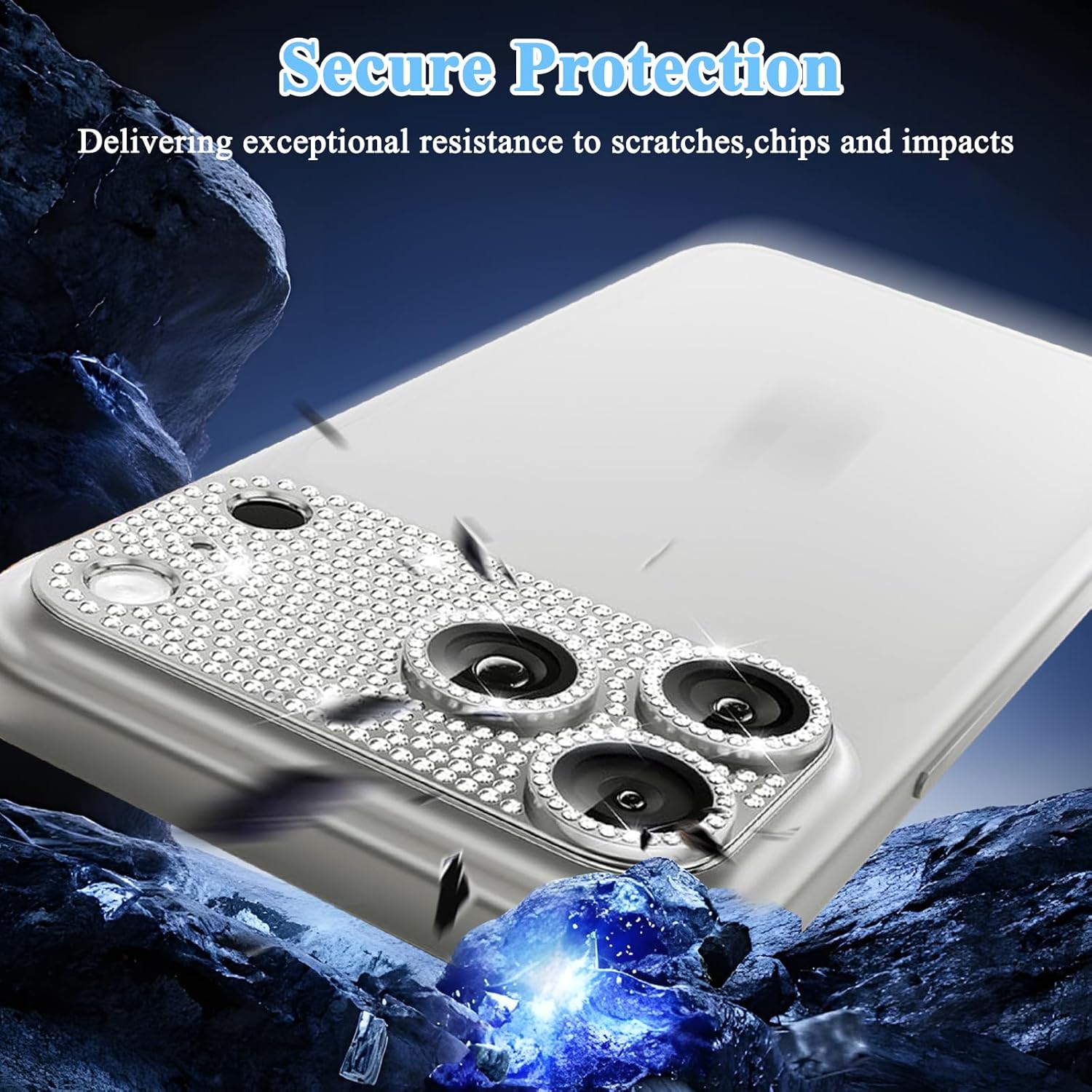 Glitzer-Diamant-Kameraobjektiv – Phone Accessories Business Bewertung und Preis