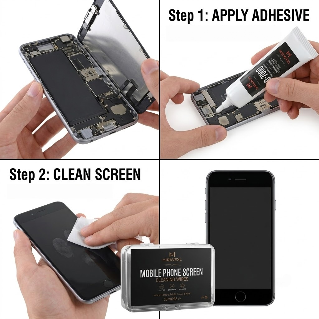 Telefonbildschirm-Demontage-Re – Phone Repair Kit Bewertung und Preis