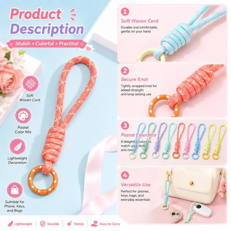 Handgewebter Schlüsselanhänger – Phone Accessories For Car Bewertung und Preis