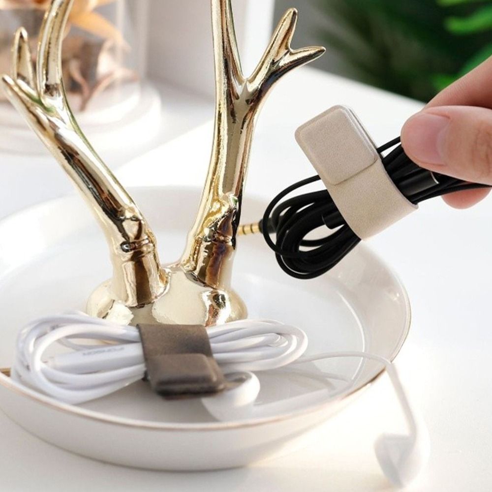 Neuer Leder-Kabelclip für Kopf – Cable Organizer Magnetic Bewertung und Preis