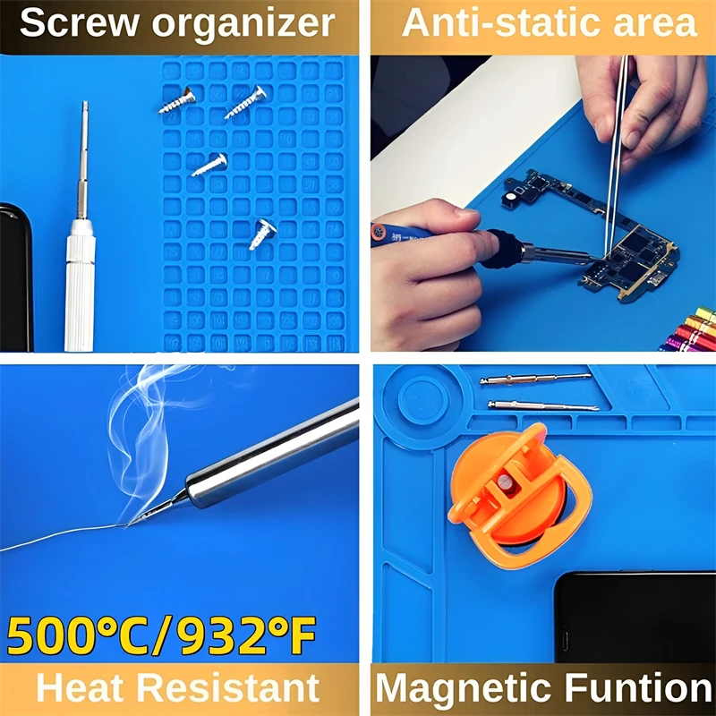 Silikon-Lötmatte, ESD, antista – Phone Repair Kit Bewertung und Preis