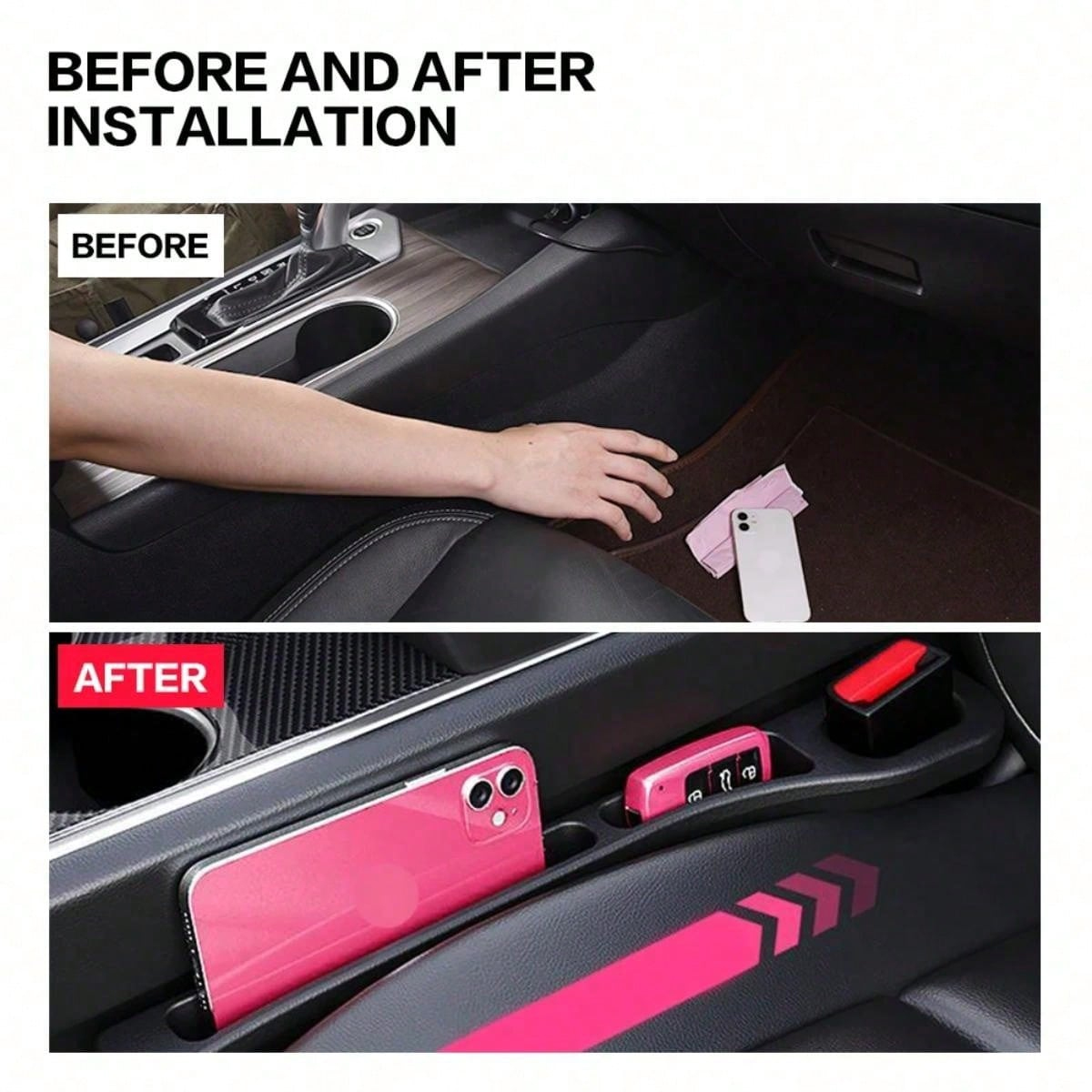Autositz-Lückenfüller, Seitenn – Phone Accessories For Car Bewertung und Preis