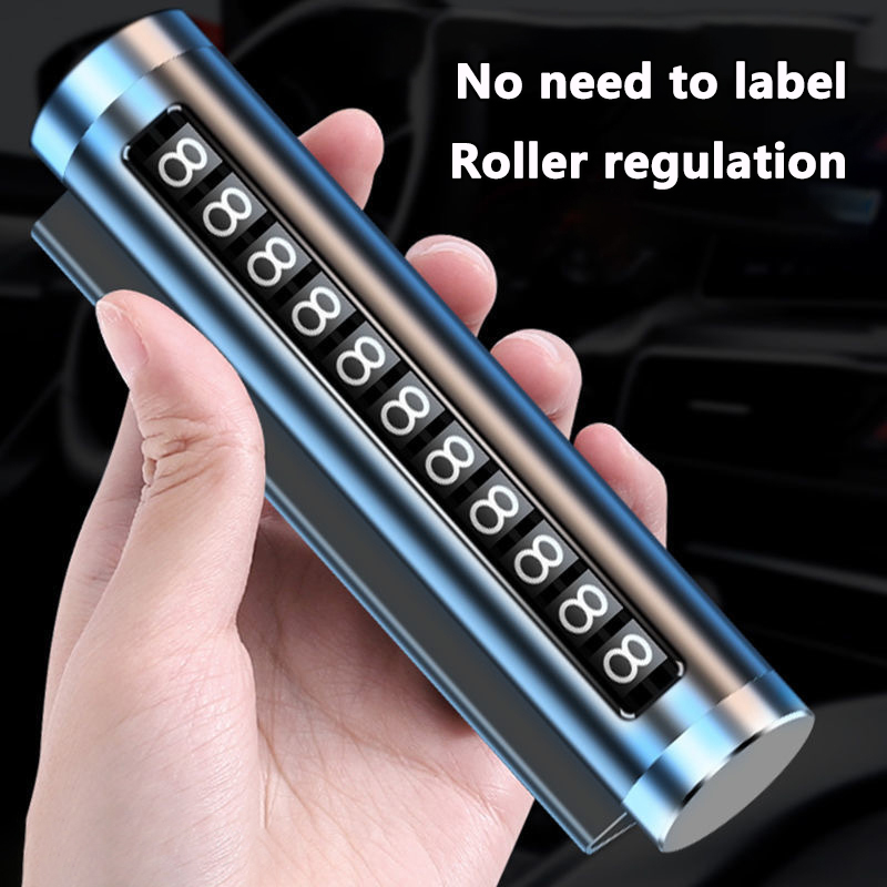 Metall Auto Temporäre Parkplat – Phone Accessories For Car Bewertung und Preis